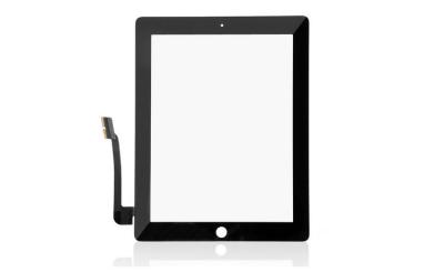 China Glass + PET Touch Panels Ipad Spare Parts For Ipad 3 Capative Screen for sale