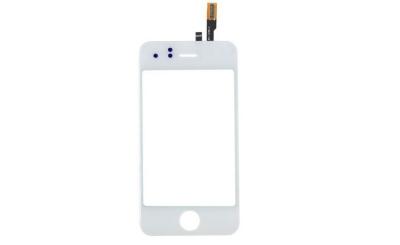 Chine Assemblée d'écran tactile capacitive de PC blanc de comprimé pour le convertisseur analogique-numérique de contact d'Iphone 3gs 3s à vendre