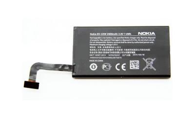 China Nokia preto Lumia 1020 baterias recarregáveis do íon de 3.7v Li com cabo flexível cabografa à venda