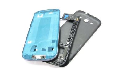 China Plastic Cell Phone Housing Samsung , Back Housing for Samsung S3 I9300 for sale