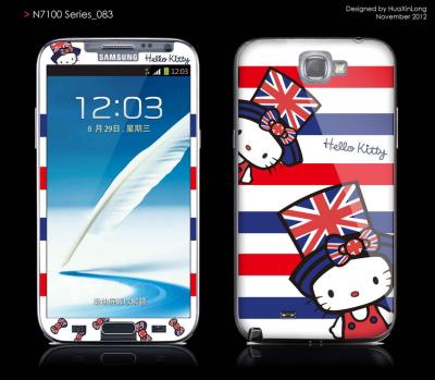 China Cartoon Stickers Mobile Phone Protective Film，Samsung Cell Phone Protective Film for sale