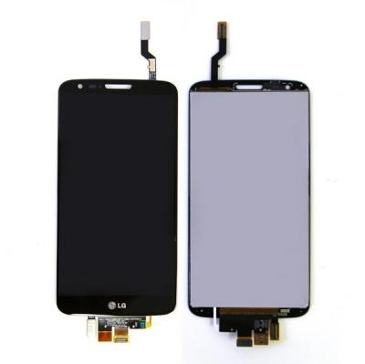 China Pantalla de la asamblea de pantalla del LCD del teléfono celular de LG Optimus G2 con negro del marco en venta