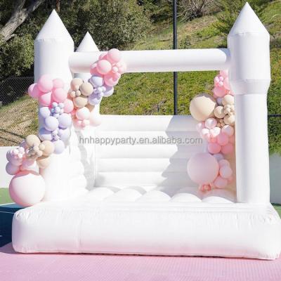 China Bouncer The Bouncer Luxury Mini White House Bouncy Moonwalk Castle Party Inflatable Wedding For Kids Toddler for sale