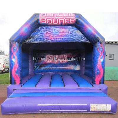 China Backyard fun disco dance moonwalk rental bounce houses inflatable bouncers for adults for sale