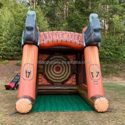 China Events/birthday parties/team building corporate parties/challenge battle game wholesale prize single ax throwing tips company events with fan for sale