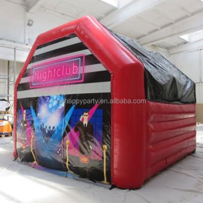 China Commercial PVC Decorations VIP Decorations Lounge Tent Rental Inflatable Night Club 15x15ft For Sale for sale