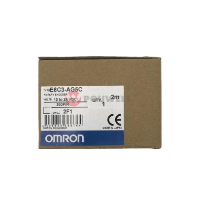 China Industrial Ect Tool Parts Omron New Original Rotary Encoder E6C3-AG5C Absolute Encoder Industrial for sale