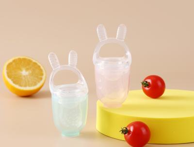 China Bite Play For Infants And Toddlers For Fruit Eating And Teething Silicone Baby Feeder for sale