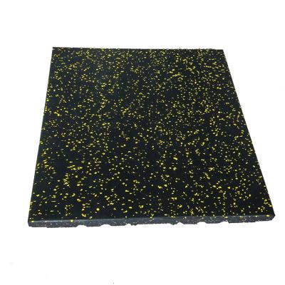 China Modern Custom Home Gym Flooring Crossfit Gymnasium Non-slip Durable Rubber Flooring Mats Tiles for sale