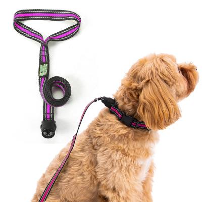 China Magnetic Force Quick Release Simplicity Dog Collar Thoughtful Automatic Nylon Strap for Puppy Collar for sale