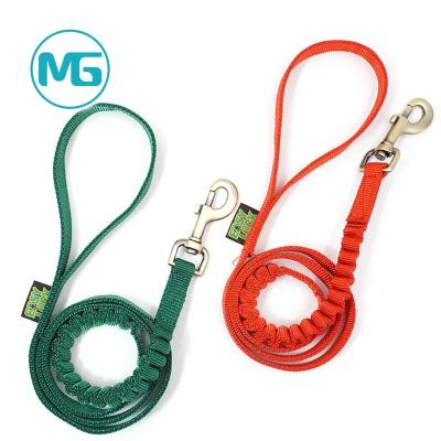 China New Arrival Personalized Colorful Bungee Dog Leash Elastic Dog Leash Outdoor Pet Lead for sale