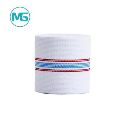 China 70mm elastic high quality polyester multicolor knitting elastic band for sale