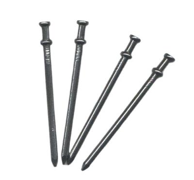 China Double Nails Galvanized Double Nails Duplex Head Nails With Smooth Shank for sale