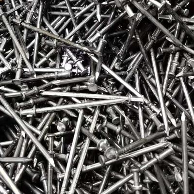 China 16D Double Galvanized Double Head Nail / Duplex Nails / Two Head Nails for sale