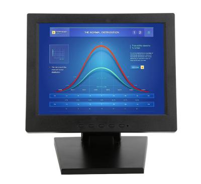 China Metal 19 Inch Industrial Metal Case LED / LCD Display Touch Open Frame Capacitive Touch Screen Monitor for sale