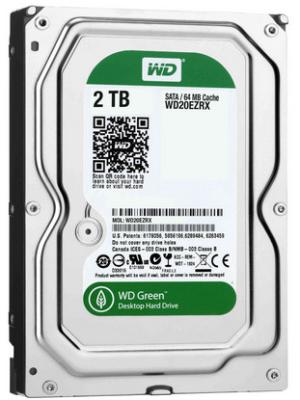 China SATA 2TB WD Green Desktop Hard Drive 3.5 Inch For PC , Laptop for sale