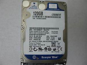 China WD blauwe de Harde schijfaandrijving 3.5 duim 5400rpm van SATA 120GB voor Desktop W1200BEVT Te koop