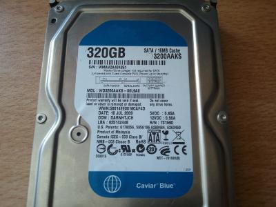 China Sata Laptop der hohen Geschwindigkeit 320gb 3.5inch Festplattenlaufwerk 7200rpm 64mb W3200AAKS zu verkaufen