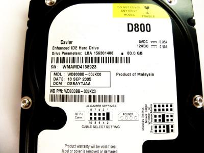 中国 高性能 IDE のハードディスク・ドライブ 3.5 インチ 7200rpm 8mb HDD 販売のため