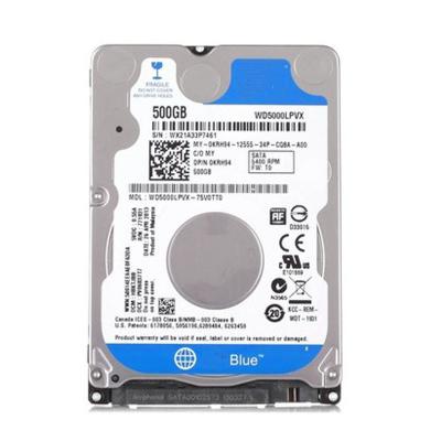 Chine Cachette originale 64MB Western Digital Seagate de lecteur de disque dur de pouce 500GB de la marque 2,5 à vendre