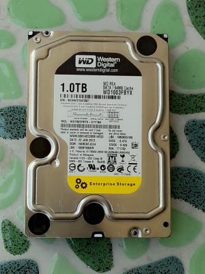 China de Harde schijfaandrijving van 7200 t/min 1TB Te koop