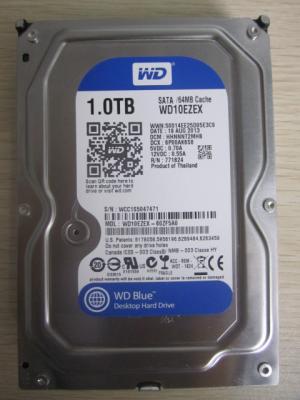 China Blauwe 1TB Interne Harde de Aandrijvings Naakte Aandrijving 7200 van Western Digital WD het Geheime voorgeheugen van t/min 32MB Te koop