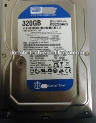 China 320GB WD 3.5 duim interne harde aandrijving - kaviaarblauw/SATA 7200 de harde aandrijving van t/min Te koop