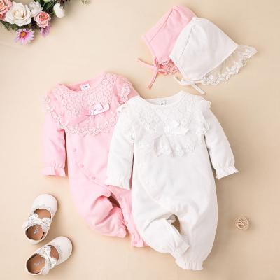 China Wholesale Long Sleeeves Girl Romper Kids Girl Jumpsuit Toddler Clothing Girls High Fashion Jumpsuit for sale