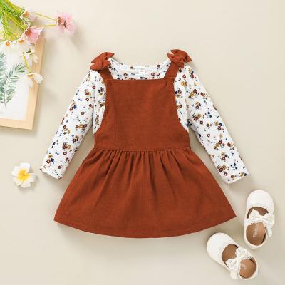 China 100% Polyester Toddler Girl Autumn Clothing Girl Kids Wear Toddler Dress Girl Kids Wear Baby Wholesale for sale