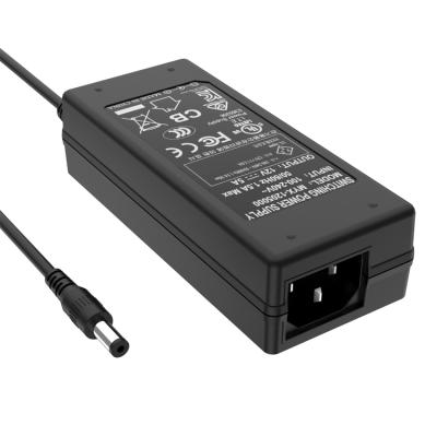 China Electrical Desktop Appliances Power Supply 24v 2.5a C6 C8 C14 60w AC 12v 5a DC Adapter for sale