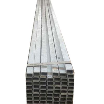 China Fluid Pipe MS Galvanized Galvanized Steel Pipe Hollow Section / Galvanized Steel Pipe Price Per Kg for sale