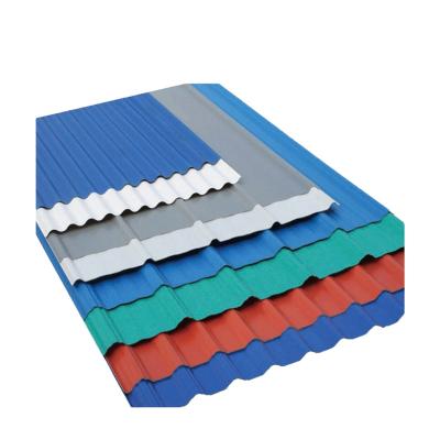 China Industry Color Corrugated Steel Plate Sheet Hot Dipped Galvanized Blanket Color Coated Steel Sheet Color Coated for sale