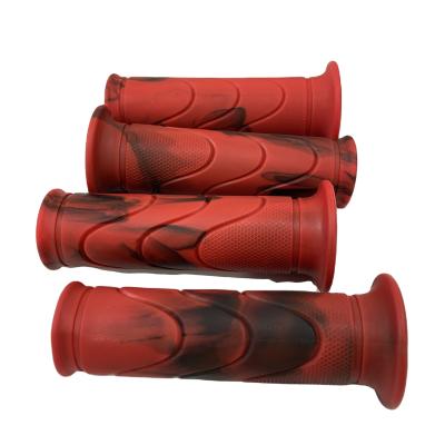 China Wholesale Custom Color Rubber Universal Motorcycle Body Parts Motorcycle Grip Rubber Grips For Motorbike for sale