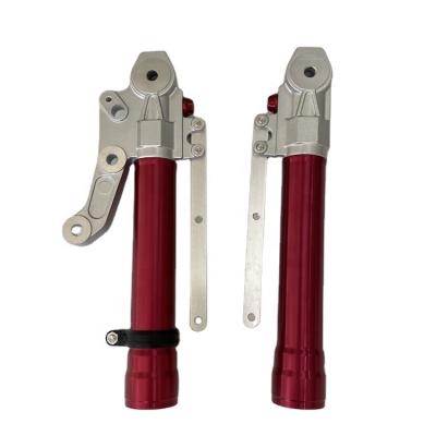 China Aluminum alloy high performance outer tube motorcycle inverted front fork motorcycle shock absorbers for MILLIONS DE for sale