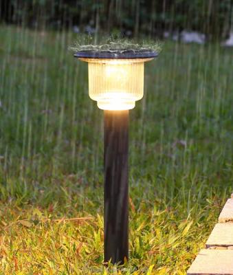 China High Quality Latest Model LED Landscape Solar Collector Outdoor Boat Solar Fence Column Lamp Garden Outdoor for sale