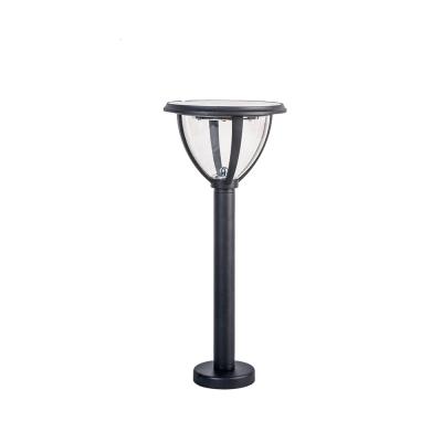 China Outdoor IP65 Round Waterproof Villa/Patio/Garden/Scenic Area/Community Shell Pole Lighting 5W Paving Solar Garden LED Lawn Lamp for sale