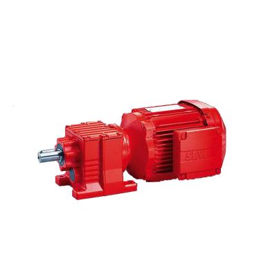 China Building Material Stores SEW R87 DRN112M4/TF Control Gear Reducer Industrial Helical Gear Motor Stepper Motor for sale