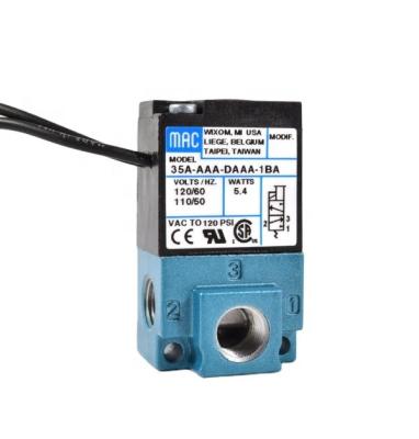 China Mac 35A-AAA-DABA-1BA Solenoid Valve Flow Control Liquid Proportional Pneumatic Valve 35A-AAA-DABA-1BA for sale