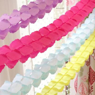 China GiveU four sheet Garland Wedding Decoration paper wallpaper hanging for sale