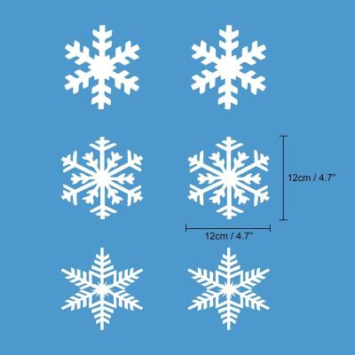 China New 6 Pack Christmas Snowflake Garland Banner Plastic Paper Decoration from GiveU for sale