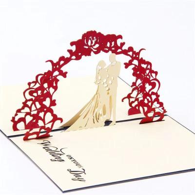 China New Design 3D Wedding Invitation Cards From China GiveU for sale