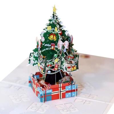 China China GiveU 3D Greeting Cards 3D Pop Fashion Christmas Card for sale