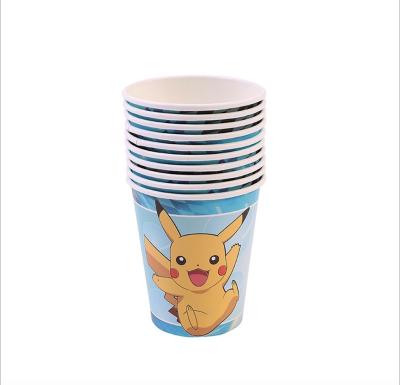 China Festival Decoration GiveU New Arrivals 82 PCS Kid Birthday Decorations Favors Set Handmade Pikachu Party Supplies Item Customized Technique for sale