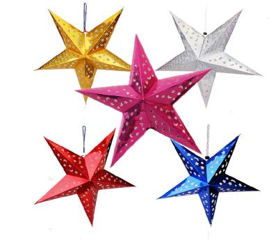 China Party GiveU High Quality Christmas Decoration Star Lantern Paper Lamp for sale