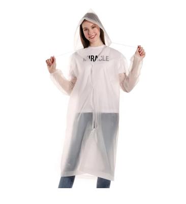 China Large number windproof ready-to-wear waterproof jacket light waterproof transparent rain poncho for women's raincoat. for sale