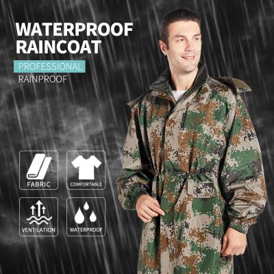 China 100% waterproof source factory mass-produce outdoor hooded Korea long bicycle poncho raincoat for sale