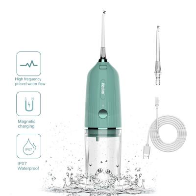 China FC3920 jato de água oral dental do líquido de limpeza dos dentes de Irrigator do cabo do estilo 130ml IPX7 USB à venda