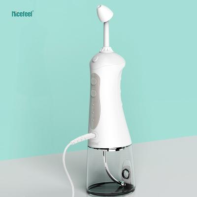 China Nicefeel NJ159 Portable Shower Electric Nasal Irrigator with long life battery en venta