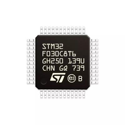 China - New original 32-bit microcontroller 48MHZ LQFP-48 IC chip STM32F030 STM32F030C8T6 for sale