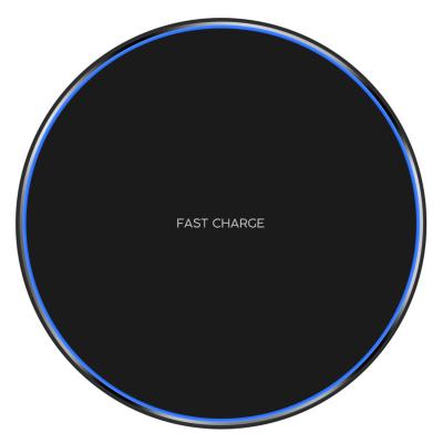 China 15W 10W Qi Radio Charger Pad LED Light Wireless Fast Charging Wireless Charger for 13 12 mini 11 pro Xs X 8 plus for sale